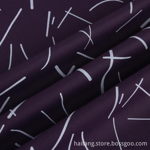 Printing Microfiber fabric Suitable White Shirt Cloth Close